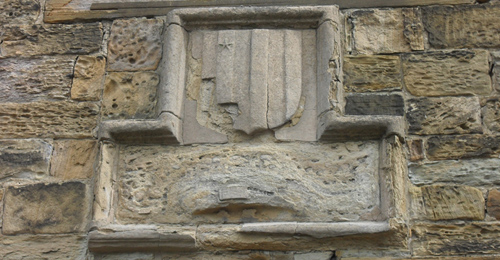 Langley's coat of arms. It is to John Cosin's credit that when building his almshouses he recognised and maintained the institution founded by his predecessor 250 years earlier.